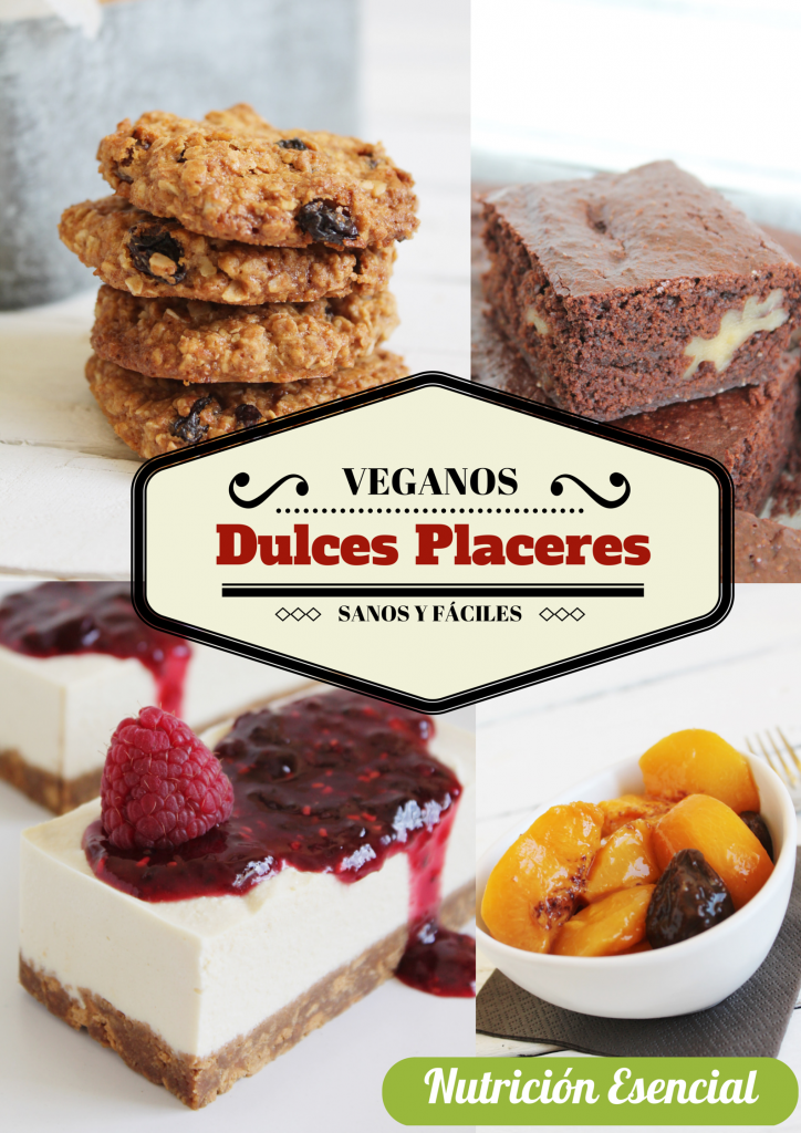 Recetario vegano dulce, gratis para nuestros suscriptores.