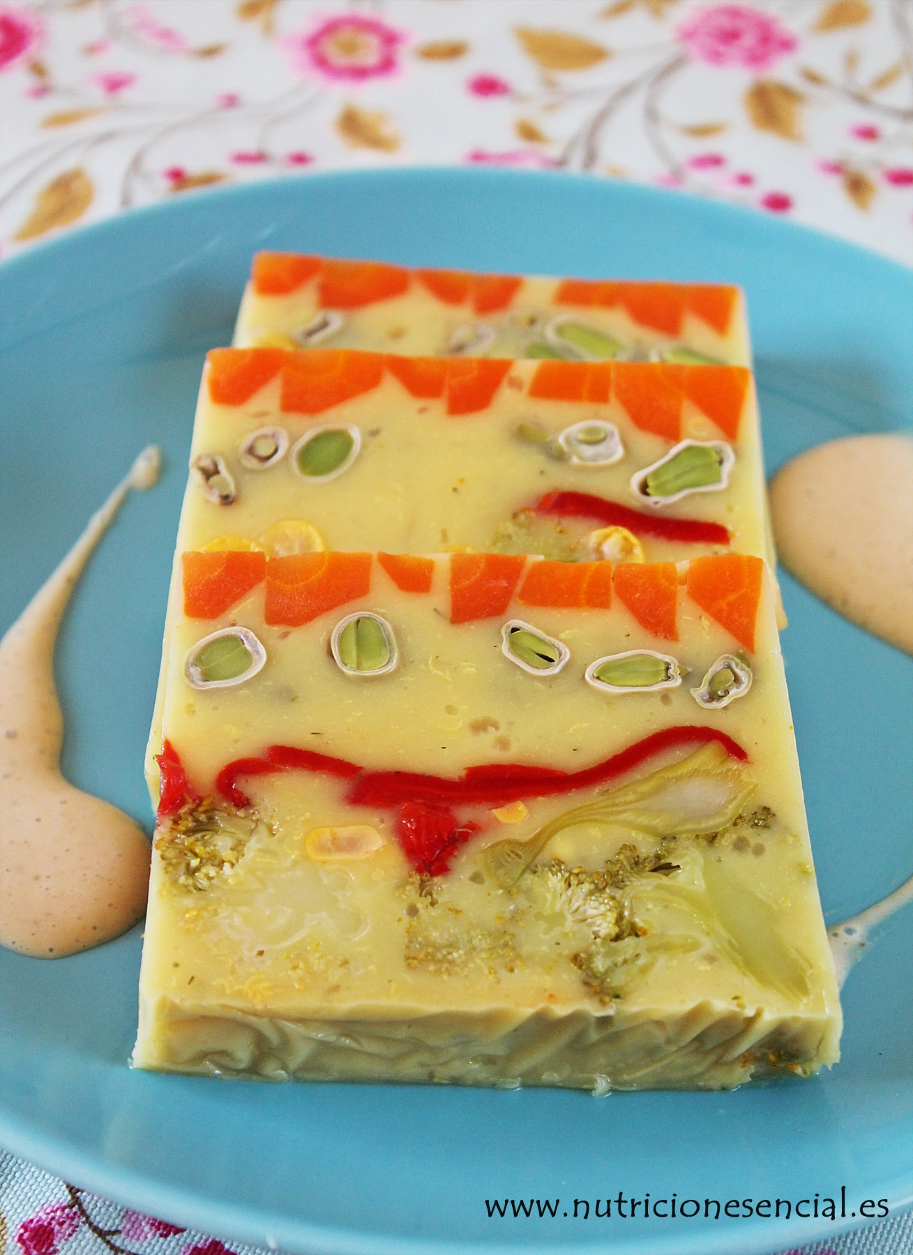 Terrina de verduras. 