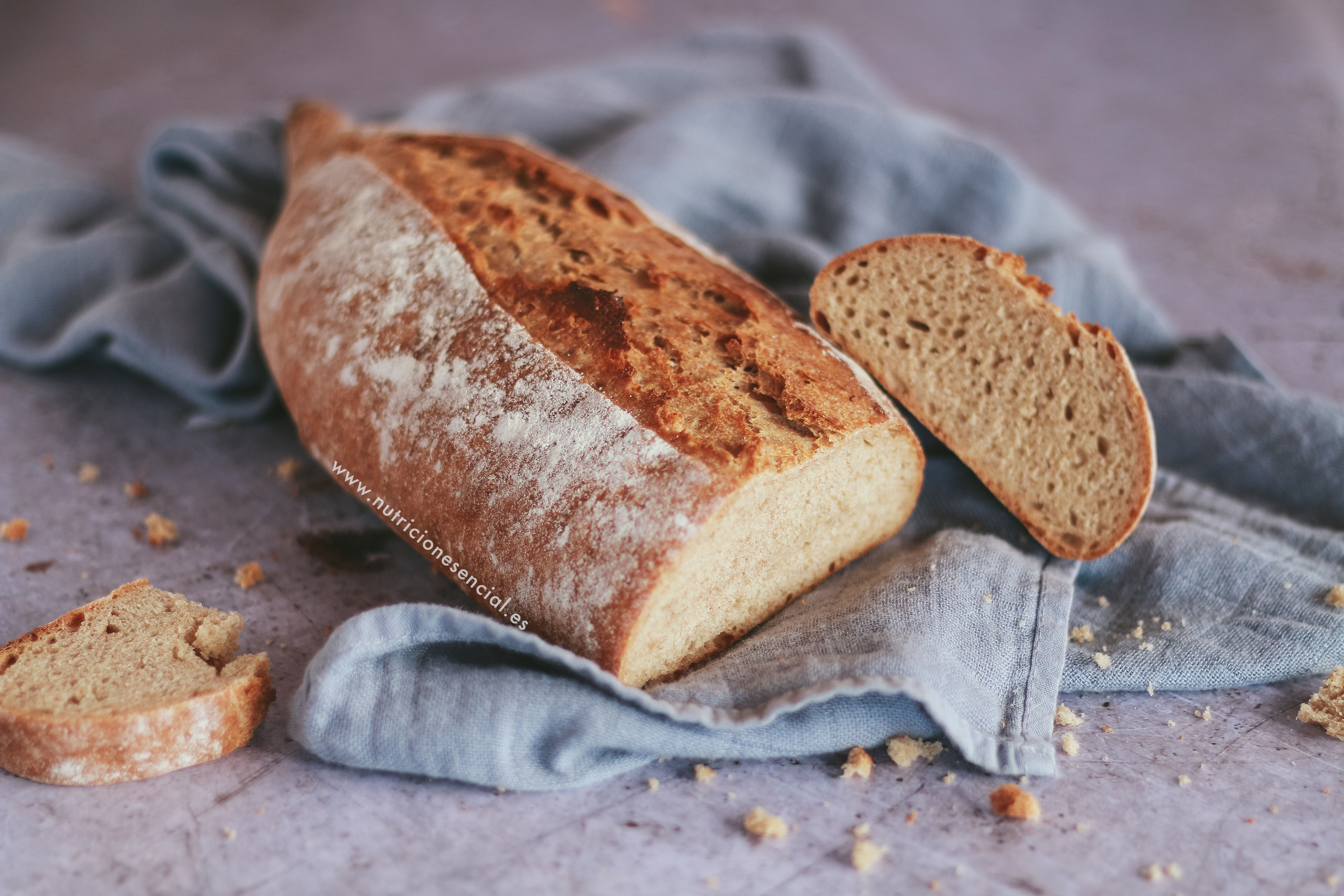 Cómo hacer pan con masa madre: receta de pan de espelta