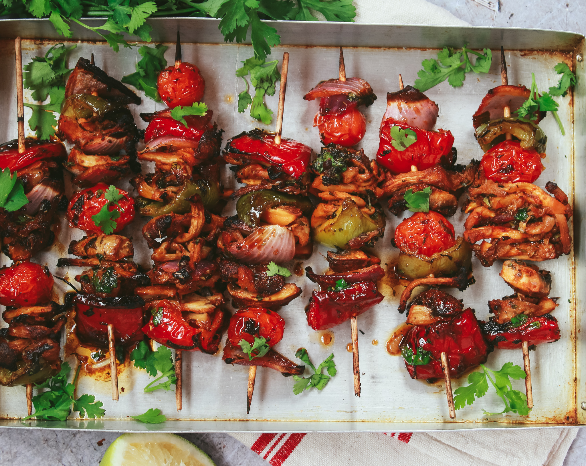 Brochetas de setas