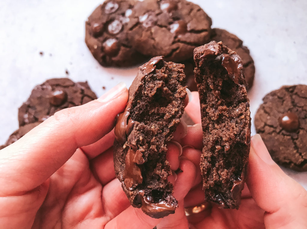 Galletas brownie de azukis