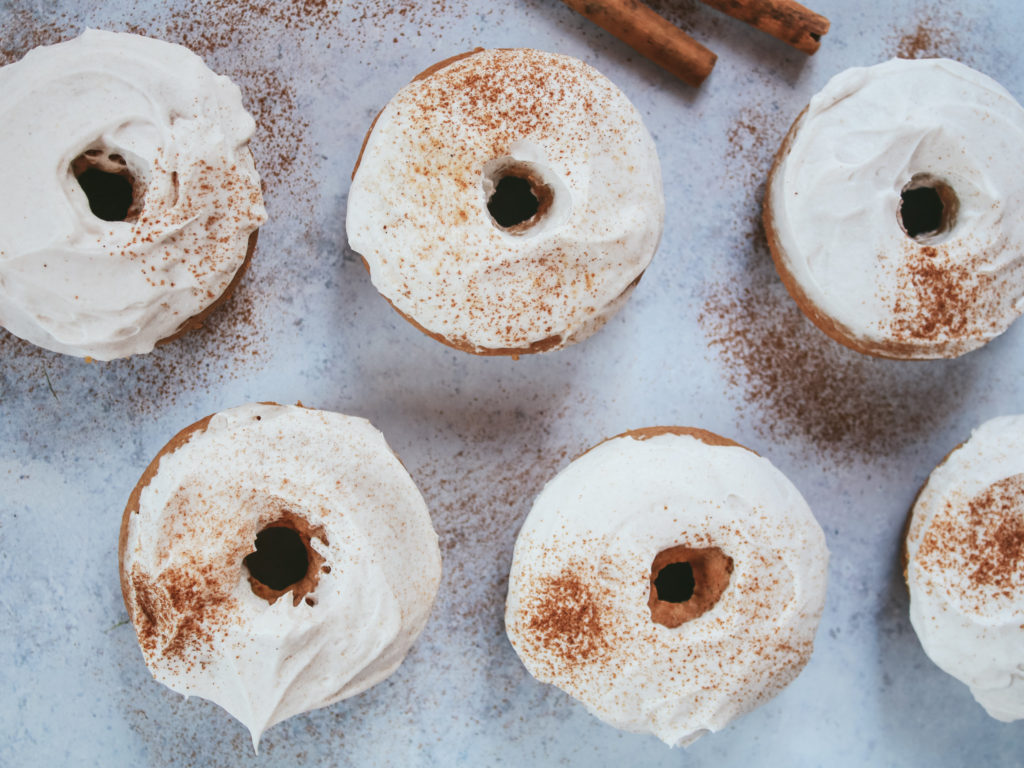 Rosquillas de calabaza chai