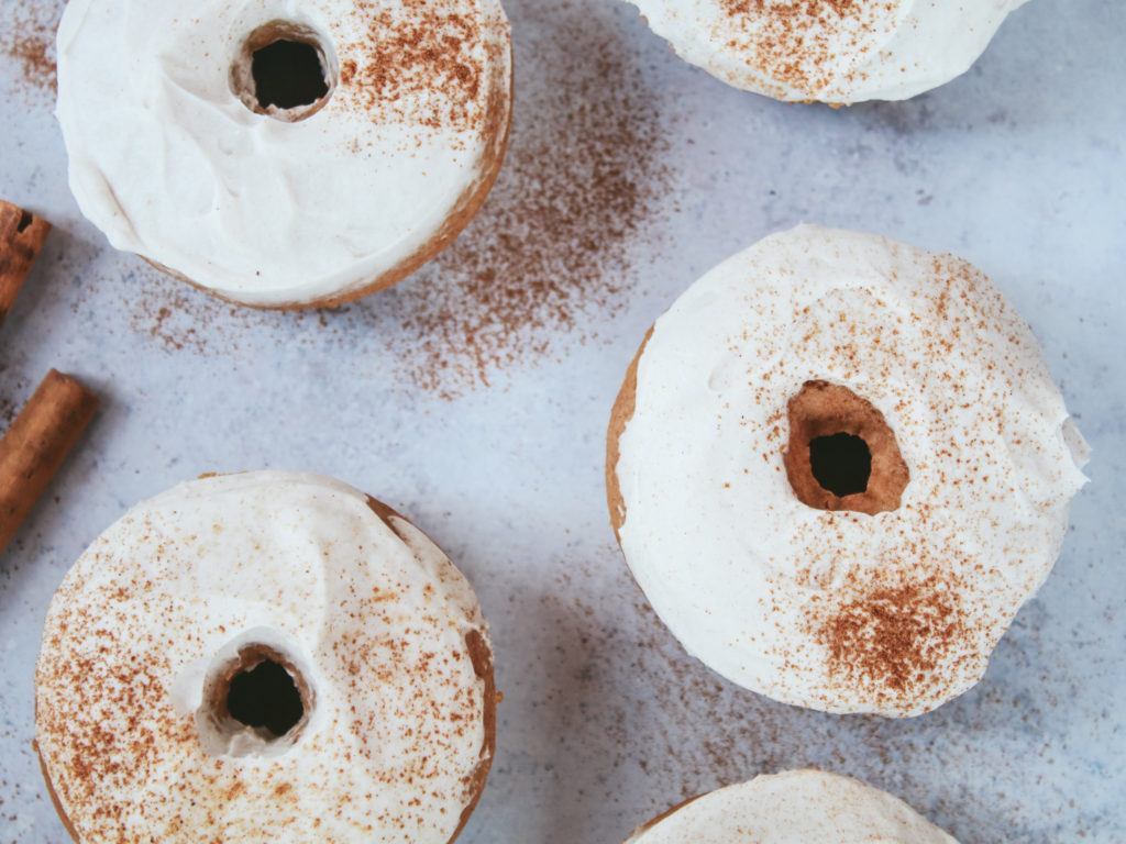 Rosquillas de calabaza chai